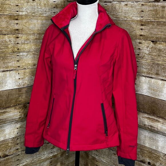 FREE COUNTRY MOYEN SOFT SHELL ALL WEATHER WARM COZY LIGHTWEIGHT JACKET MEDIUM - Picture 1 of 12